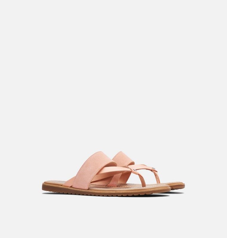 Sorel Kadın Ella™ Flip Flat - Sandalet Pembe - 291-QIJUSF